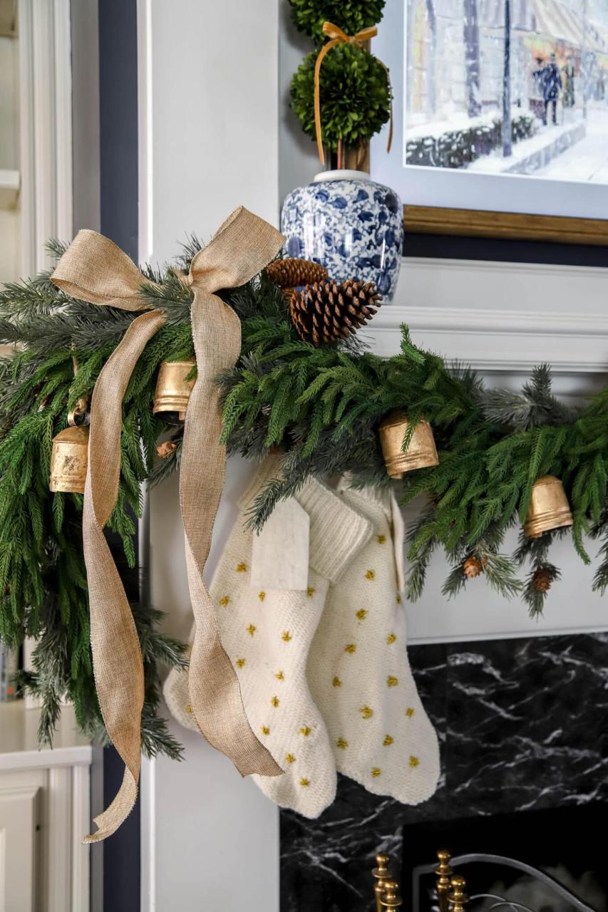 christmas decor ideas with ribbon 7+ Ways to Decorate with Christmas Ribbon {Sources & Ideas!}