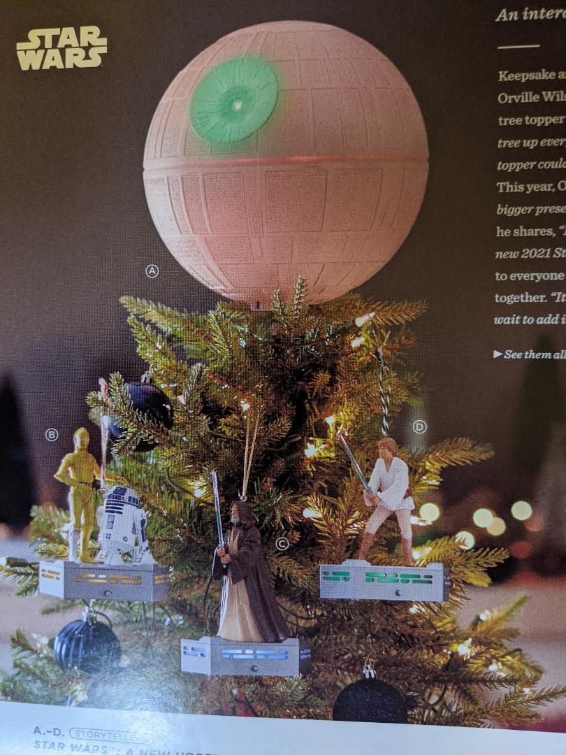 hallmark christmas ornaments 2024 star wars New Star Wars ornaments coming soon from Hallmark Collectors