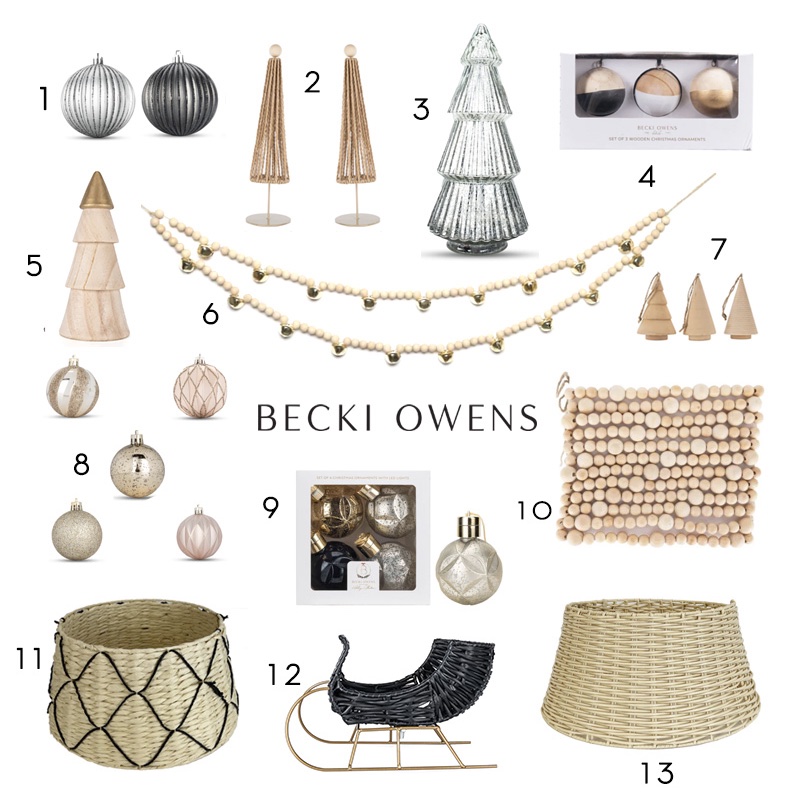 becki owens christmas decor NEW Becki Owens Holiday Decor Collection Becki Owens Blog