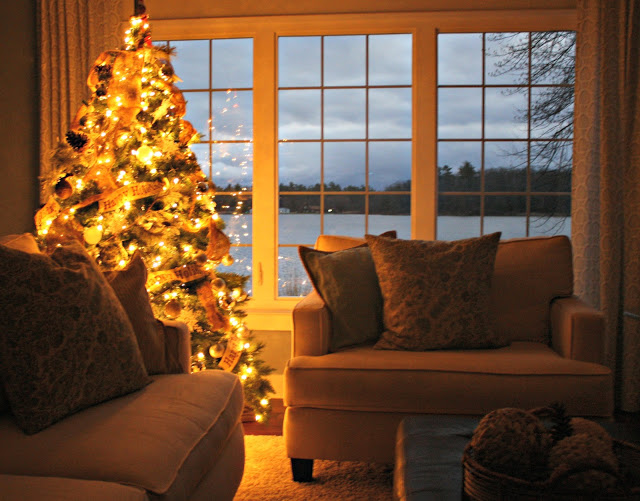 lake house christmas decor Eclectic Christmas House Tour on the Lake