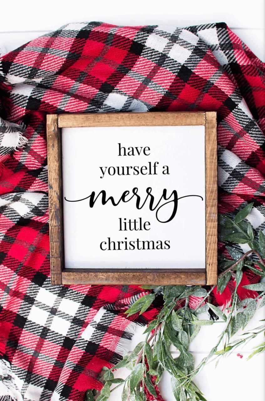 have yourself a merry little christmas decor Have Yourself A Merry Little Christmas Christmas Decor Etsy