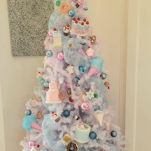 pastel candy christmas decor Pastel Christmas Etsy