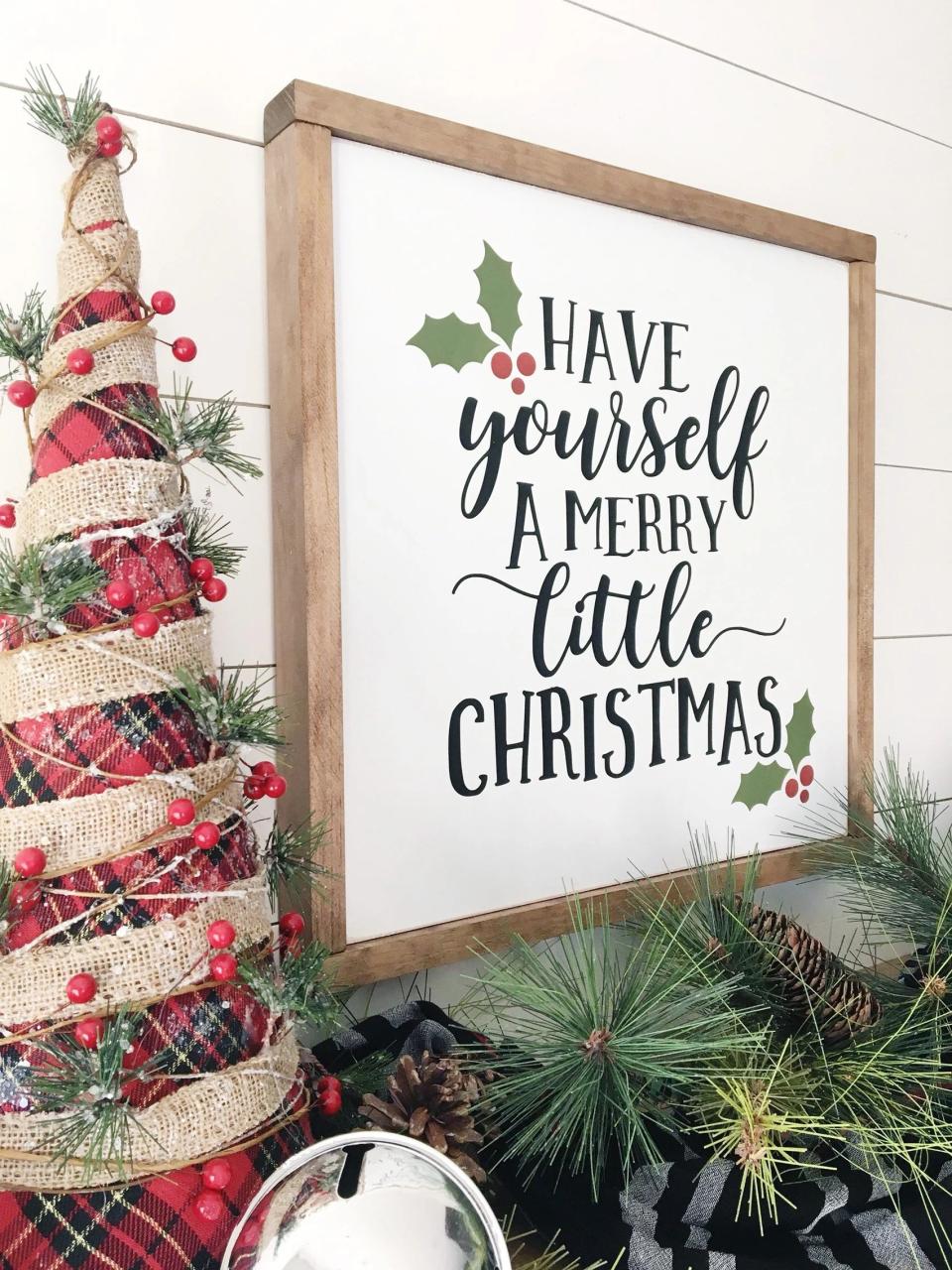 have yourself a merry little christmas decor Have Yourself A Merry Little Christmas Wall Decor Etsy