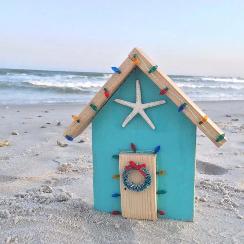 beach house christmas decor Coastal Christmas Decor Christmas Beach House Christmas at Etsy