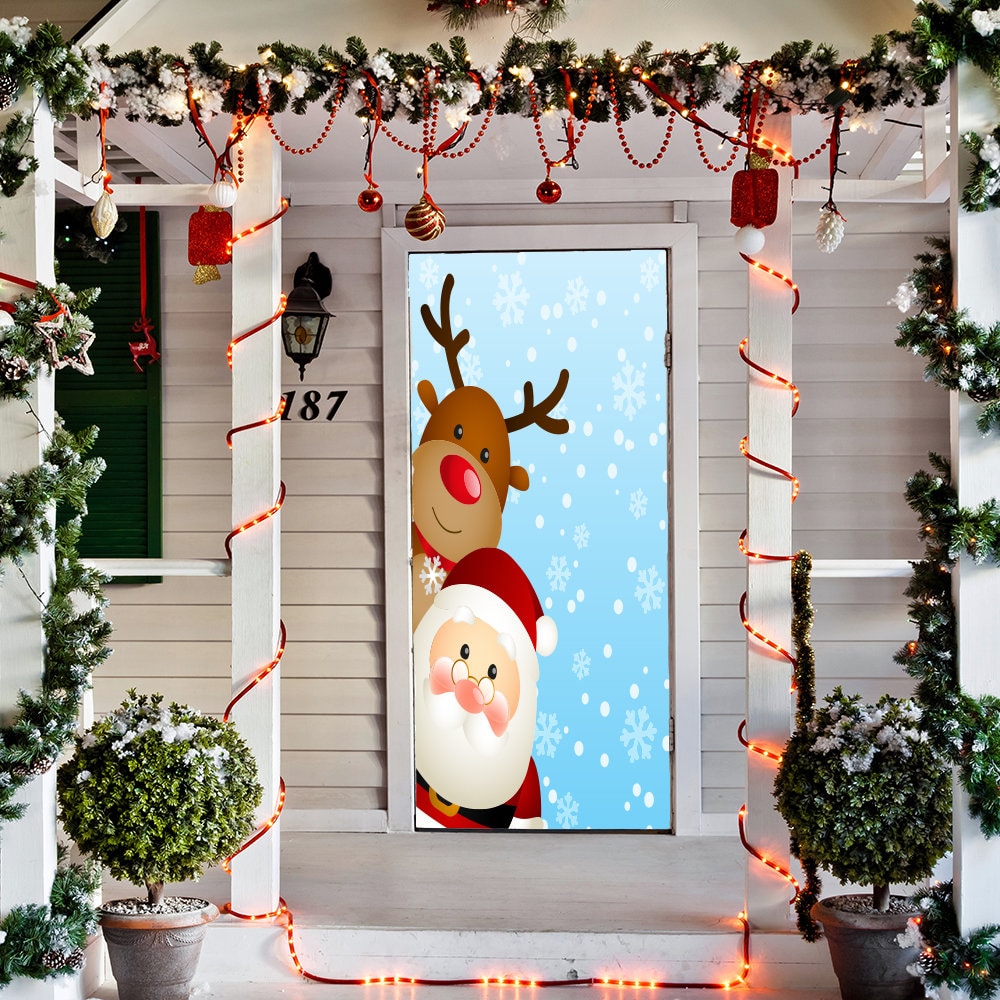 christmas decorations for interior doors 10+ Best doors decoration for christmas to guests this holiday