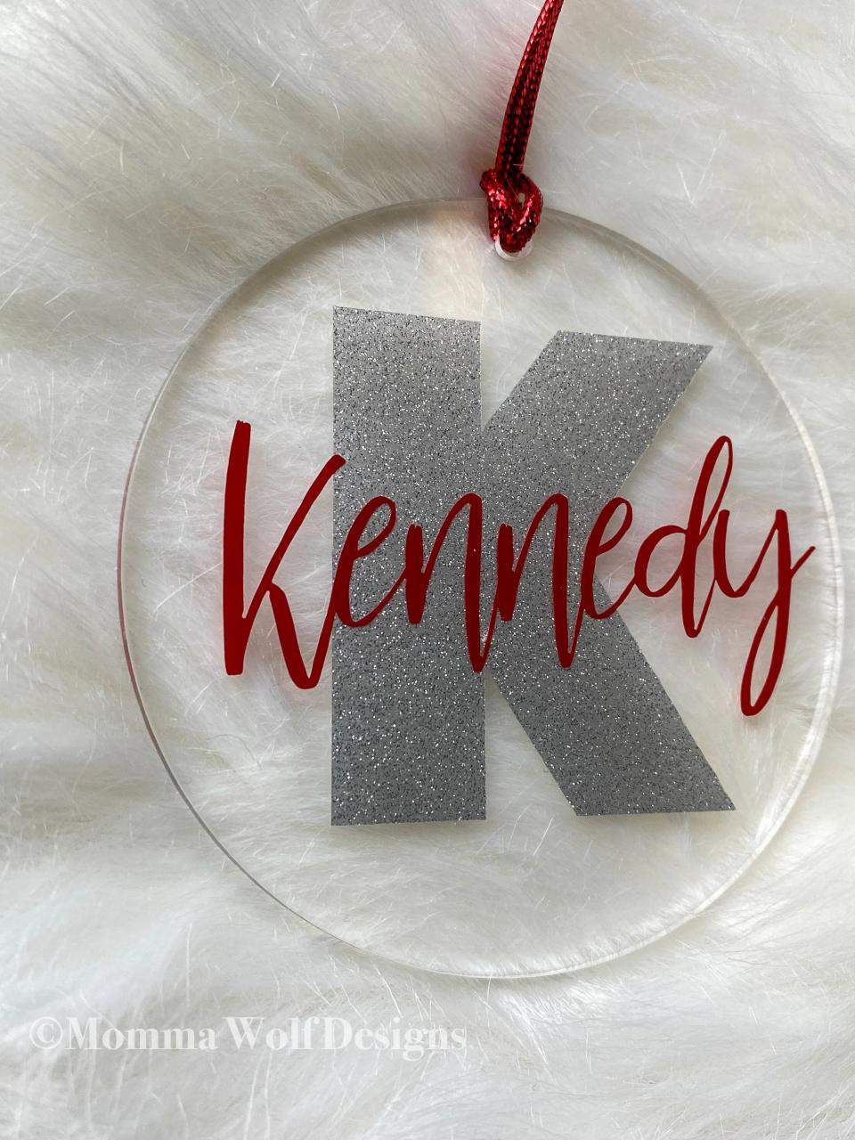 christmas ornament name ideas Custom Christmas Ornaments Name Ornament Christmas Etsy