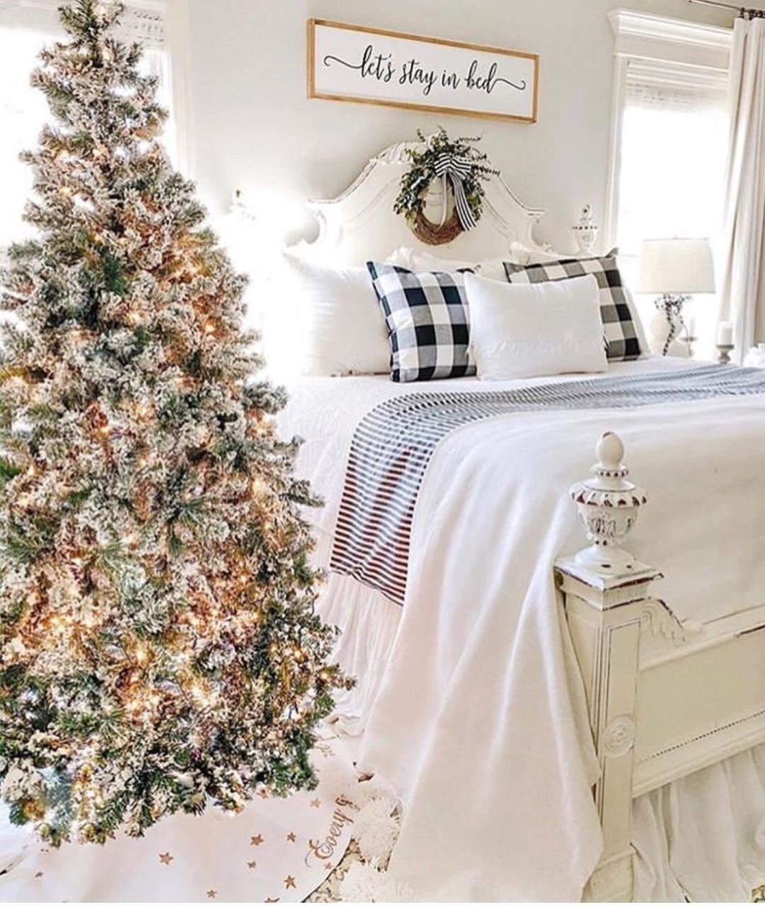 christmas decorations indoor bedroom 24 Stunning Bedroom Decorations For Christmas The Wonder Cottage