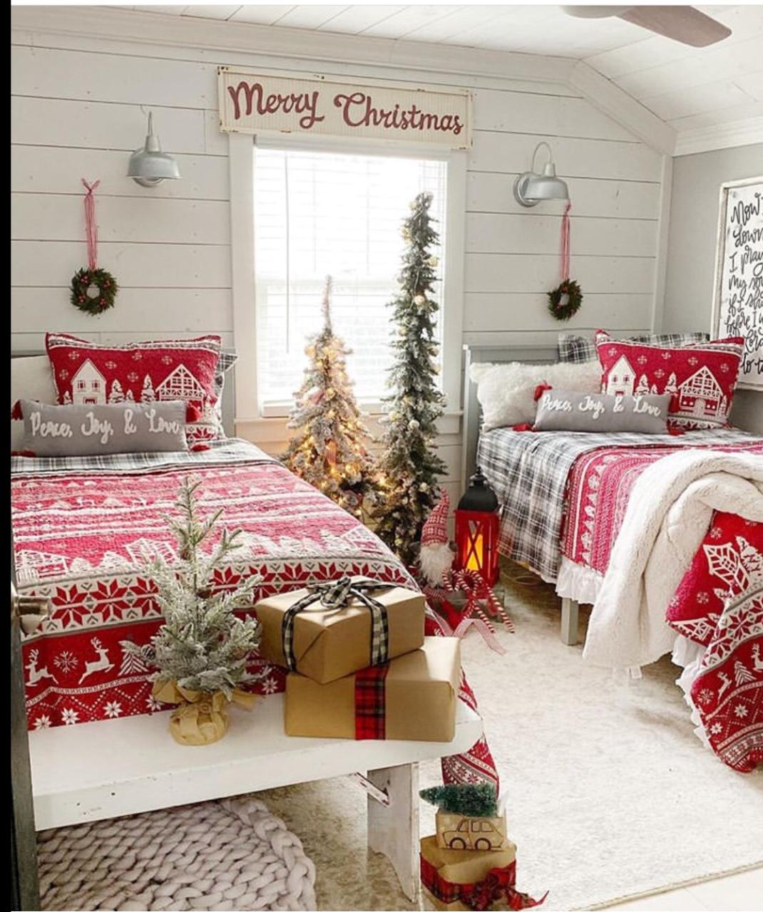 bedroom decor for christmas 24 Stunning Bedroom Decorations For Christmas The Wonder Cottage