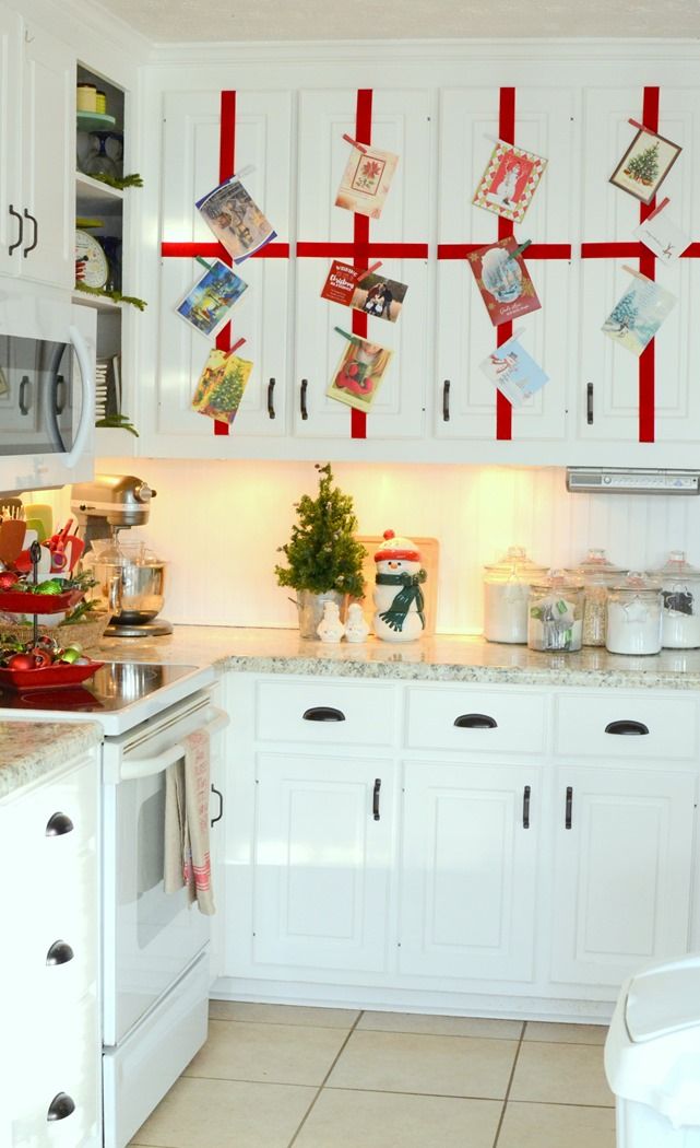 christmas decorating ideas for kitchen cabinets Christmas Decorations For Top Of Kitchen Wow Blog