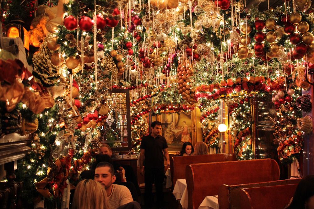 christmas decor restaurants nyc Deck the (Food) Halls! NYC Restaurants with Amazing Christmas Decorations