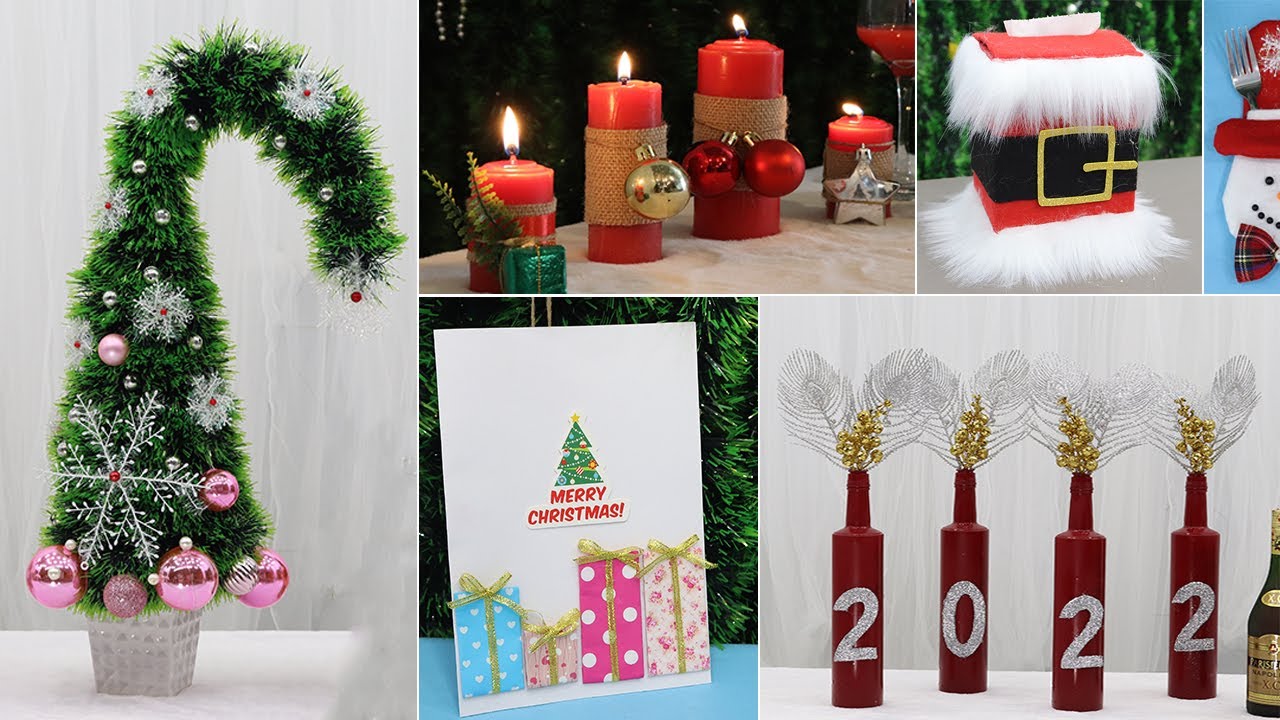 diy christmas decor 2021 10 Diy Christmas Decorations 2021 Christmas Decorations Ideas 2021