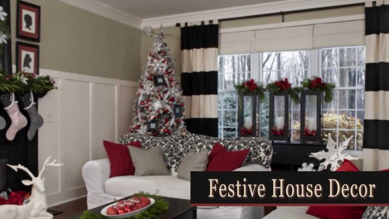 christmas home decor ideas youtube Christmas Decorations for Every Room in the House YouTube