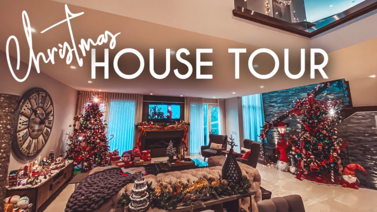 christmas home decor ideas youtube Christmas Decor House Tour YouTube