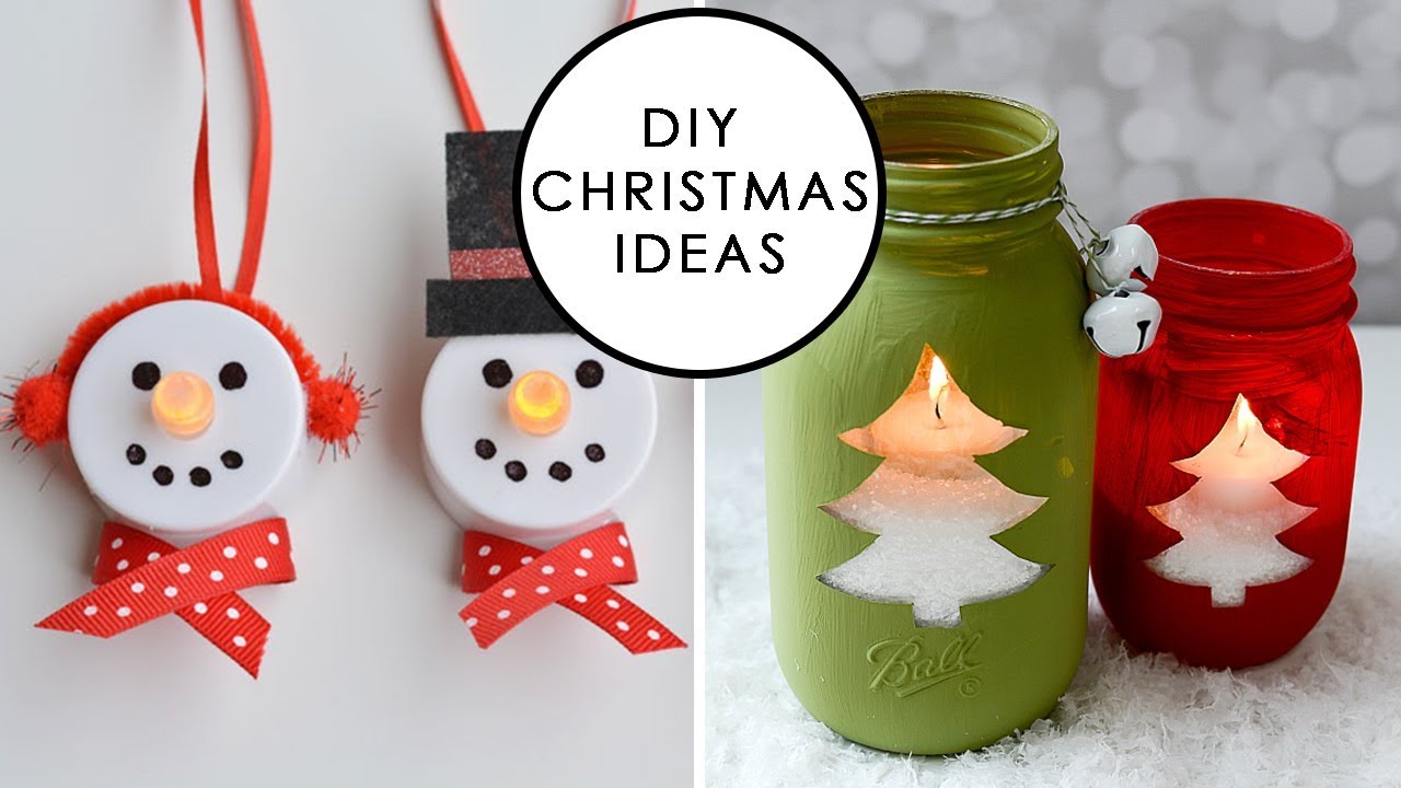 christmas home decor ideas youtube 10 Awesome DIY Christmas Décor Ideas YouTube