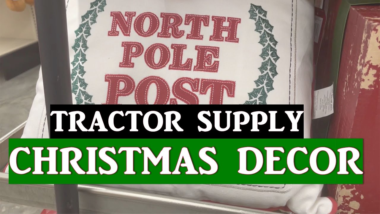 tractor supply christmas decor TRACTOR SUPPLY CHRISTMAS DECOR 2021 WITH ME) YouTube