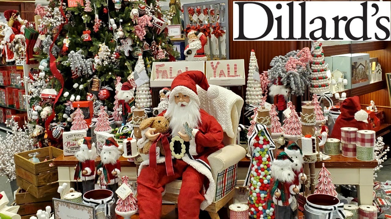 dillards christmas decor 2024 DILLARD'S CHRISTMAS DECORATION WALKTHROUGH * SHOP WITH ME 2020 YouTube