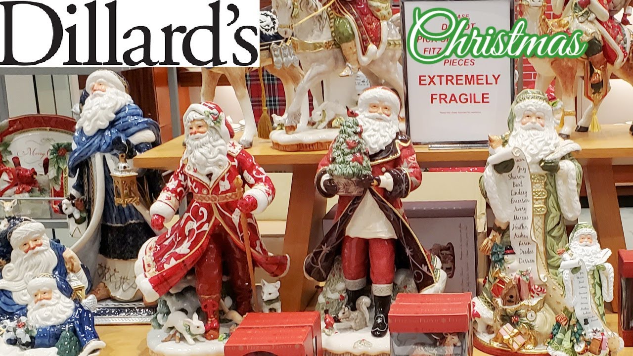 dillards christmas decor 2024 DILLARD'S CHRISTMAS DECORATIONS SET UP PEEK 2022 YouTube