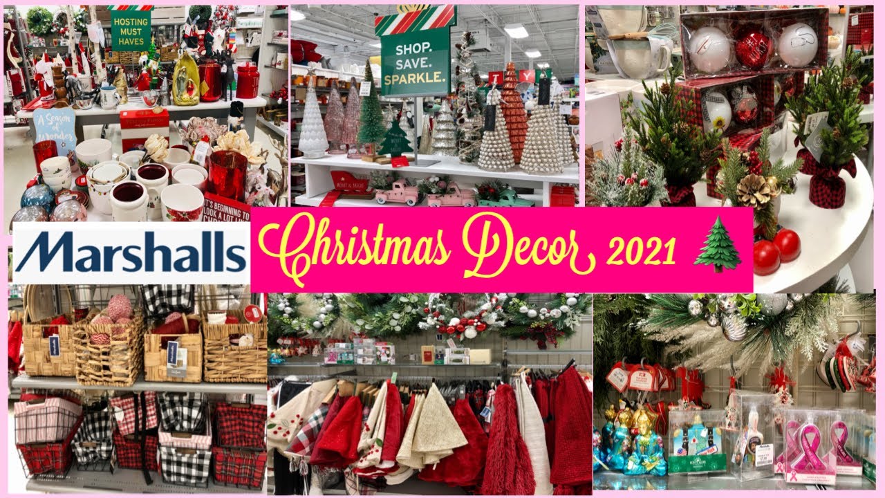 marshalls christmas decor sale MARSHALLS CHRISTMAS DECOR 2021* SHOP WITH ME AT MARSHALLS shopwithme