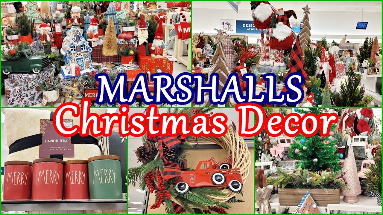 marshalls christmas decor sale MARSHALLS CHRISTMAS DECOR 2021 SHOP WITH ME! CHRISTMAS DECORATIONS