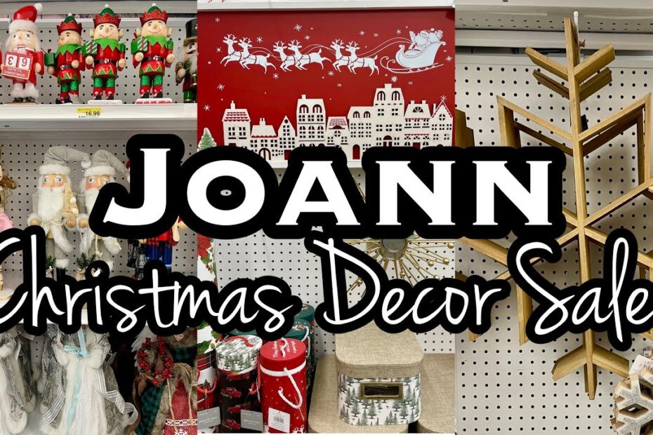 joann fabrics christmas decor JOANN FABRICS CHRISTMAS DECOR 2021 • SHOP WITH ME YouTube