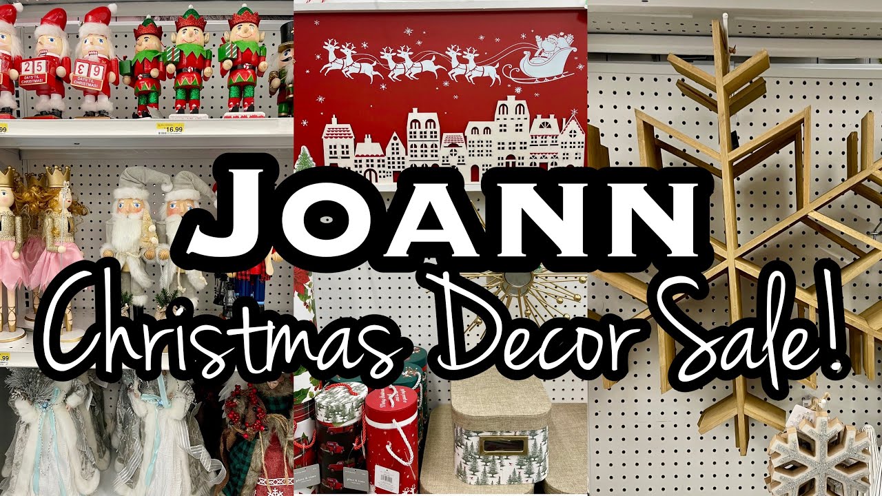 joann fabrics christmas decor JOANN FABRICS CHRISTMAS DECOR 2021 • SHOP WITH ME YouTube