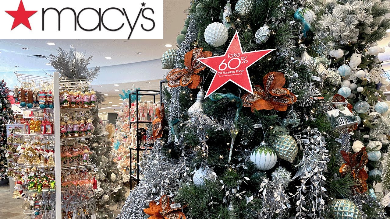 macy's christmas decor sale MACY'S CHRISTMAS DECOR & GIFTS SHOPPING VLOG / 60 SALE YouTube