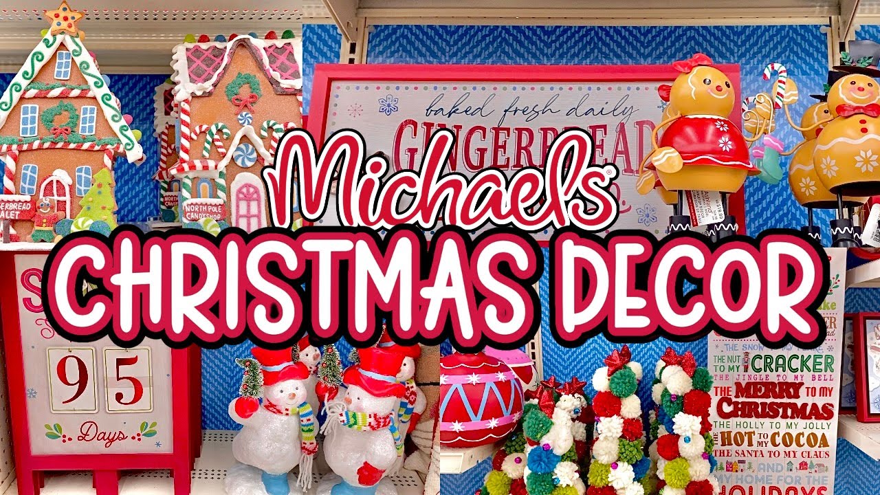 michaels christmas decor 2024 MICHAELS CHRISTMAS DECORATION 2022 40 OFF Christmas Decor! SHOP