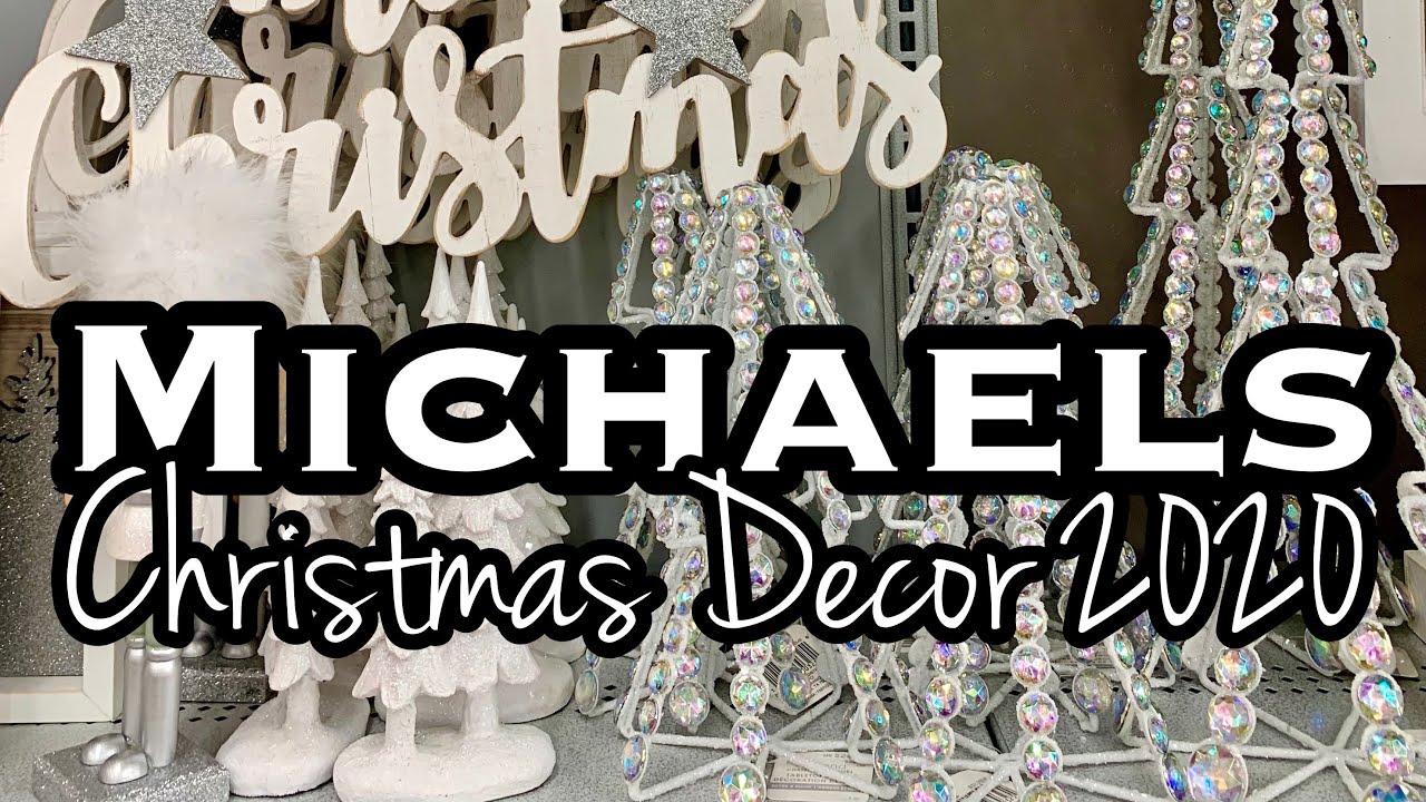 michaels christmas decor 2024 MICHAELS CHRISTMAS DECOR 2020 • Shop with Me YouTube