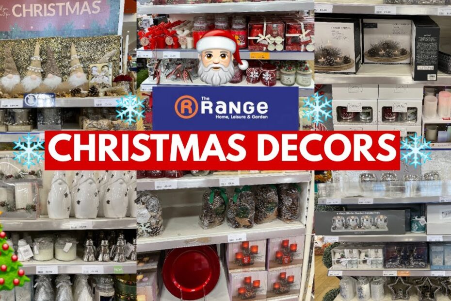 christmas outdoor decorations the range THE RANGE CHRISTMAS DECOR COLLECTION WITH PRICE SEPT 2022 THE RANGE