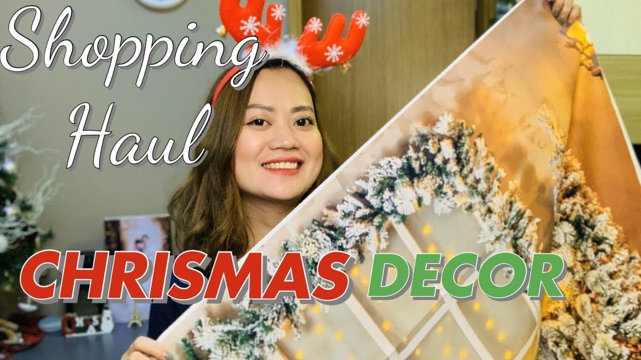 lazada christmas decor sale Christmas Decor Ideas Shopee & Lazada Online Shopping Haul YouTube