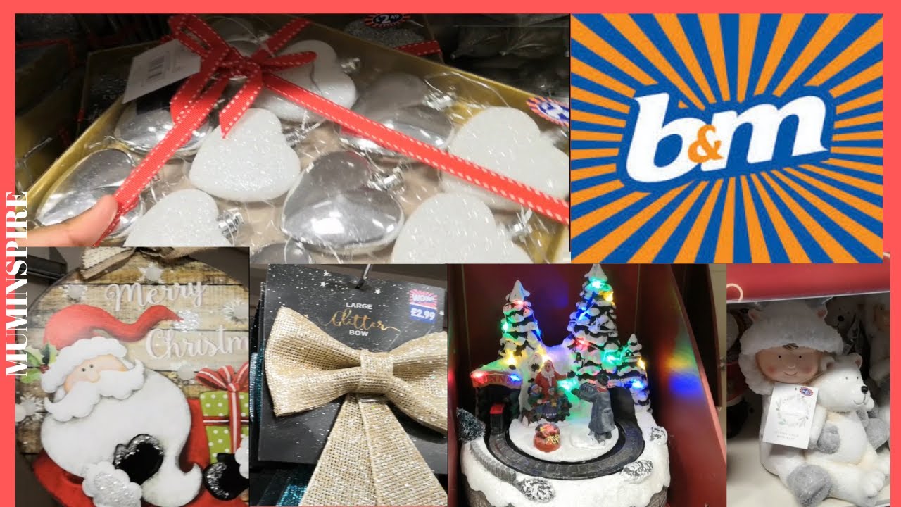 b&m christmas decorations indoor B&M CHRISTMAS COLLECTION 2019 SHOP WITH ME B&M CHRISTMAS DECOR, SWEETS