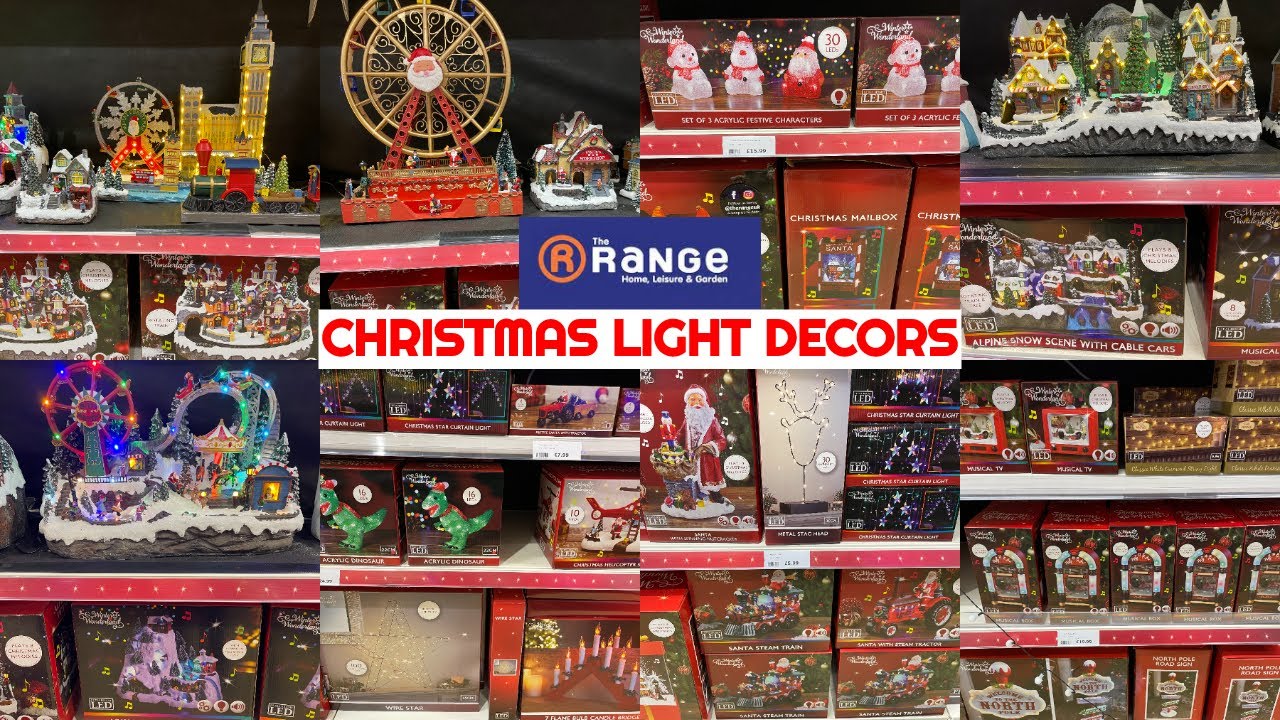 christmas outdoor decorations the range THE RANGE CHRISTMAS LIGHT DECORS COLLECTION WITH PRICE OCT 2022 THE