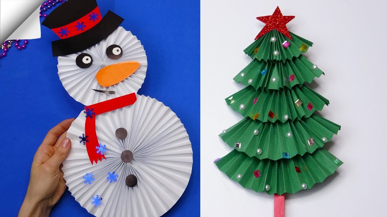 christmas decoration ideas diy 5 minute crafts Quick and easy 5 minute crafts christmas decorations to make at home