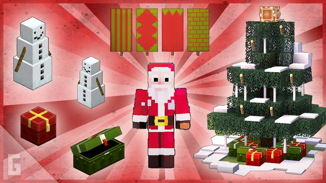 christmas decoration ideas minecraft Minecraft Holiday Decoration Ideas! YouTube