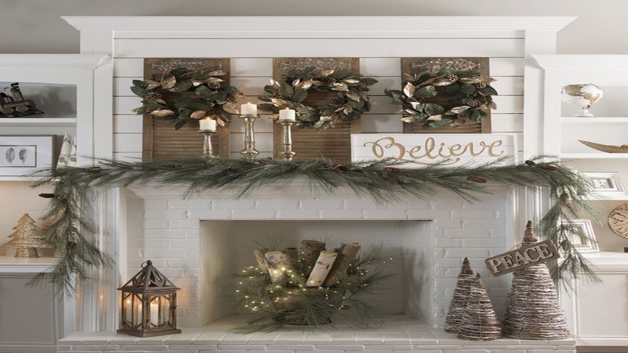 chimney christmas decor outdoor Chimney Decoration Ideas Christmas