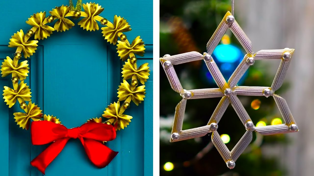 diy outdoor christmas decorations youtube 20 AMAZING DIY CHRISTMAS DECORATIONS YouTube