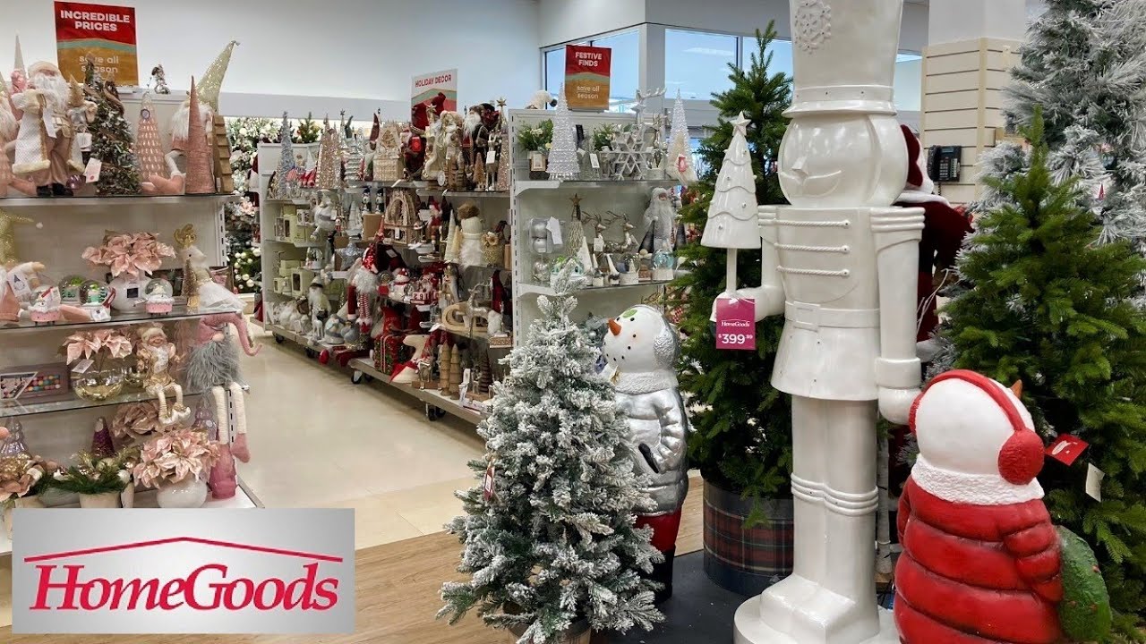 homegoods christmas decor 2024 HOMEGOODS CHRISTMAS DECORATIONS CHRISTMAS HOME DECOR TREES SHOP WITH ME