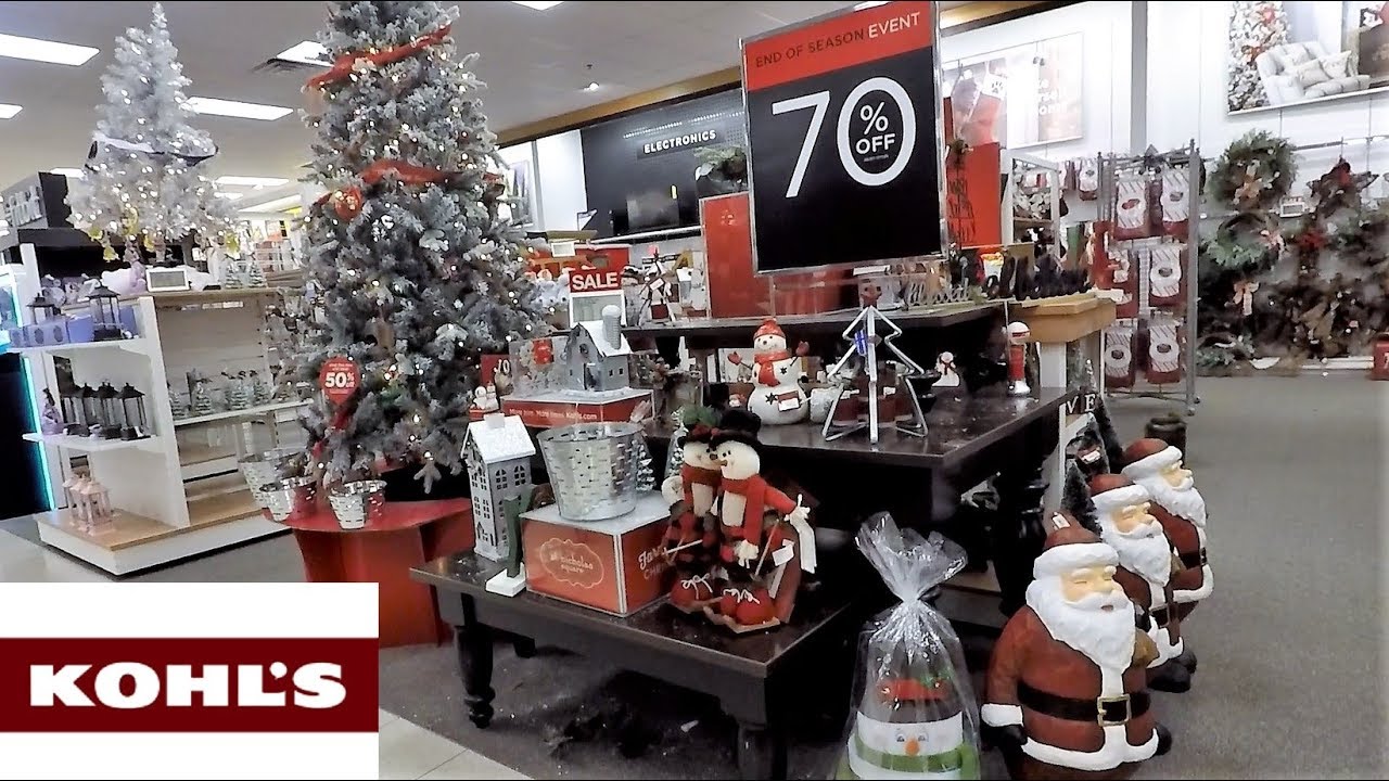 kohl's christmas decor sale KOHL'S AFTER CHRISTMAS CLEARANCE SALE CHRISTMAS SHOPPING DECORATIONS