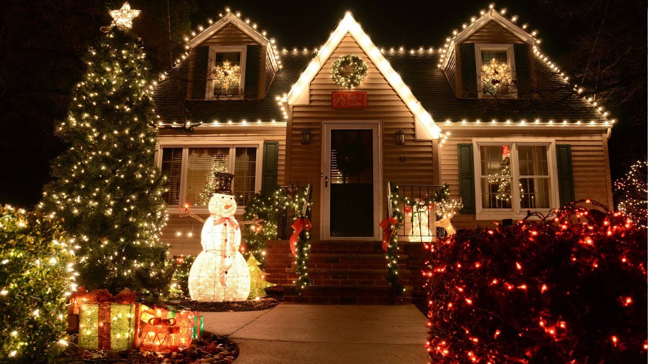 christmas outdoor decorations youtube CHRISTMAS HOUSE TOUR 2017 HOLIDAY DECOR HOME TOUR 2017 YouTube