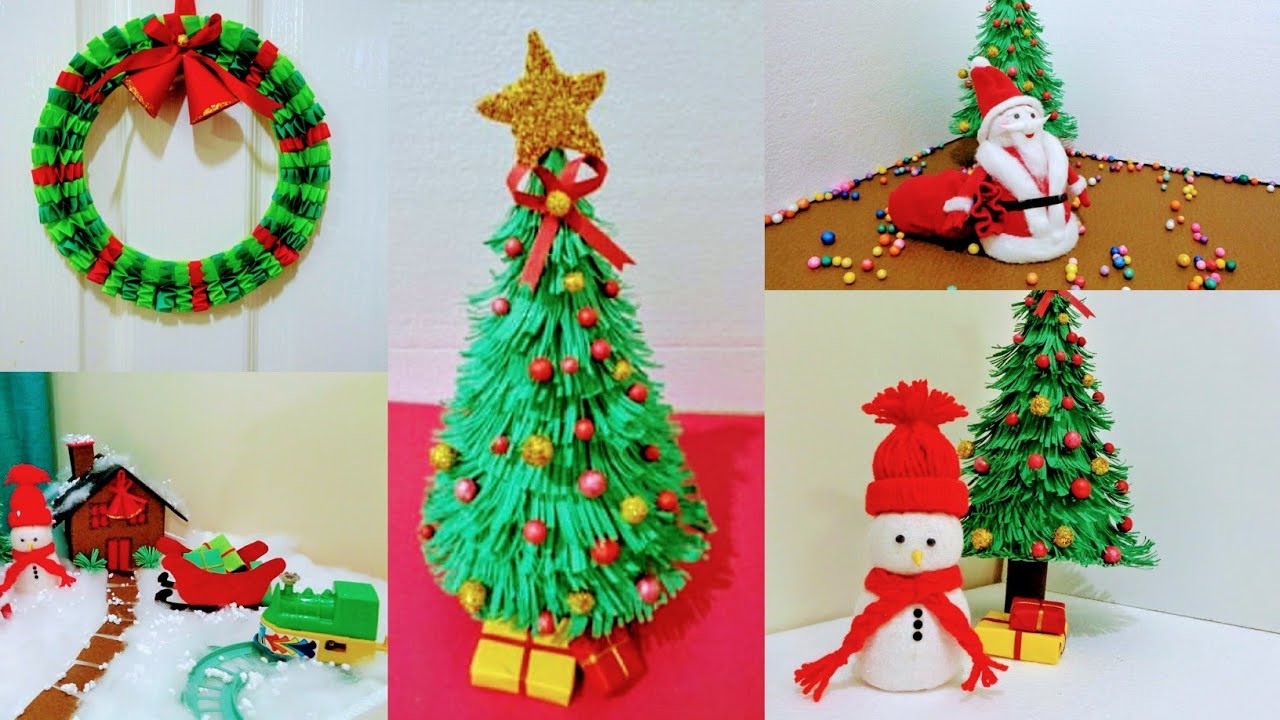 christmas decoration ideas primary school 5 easy Christmas DIY Craft for School Project Holiday craft