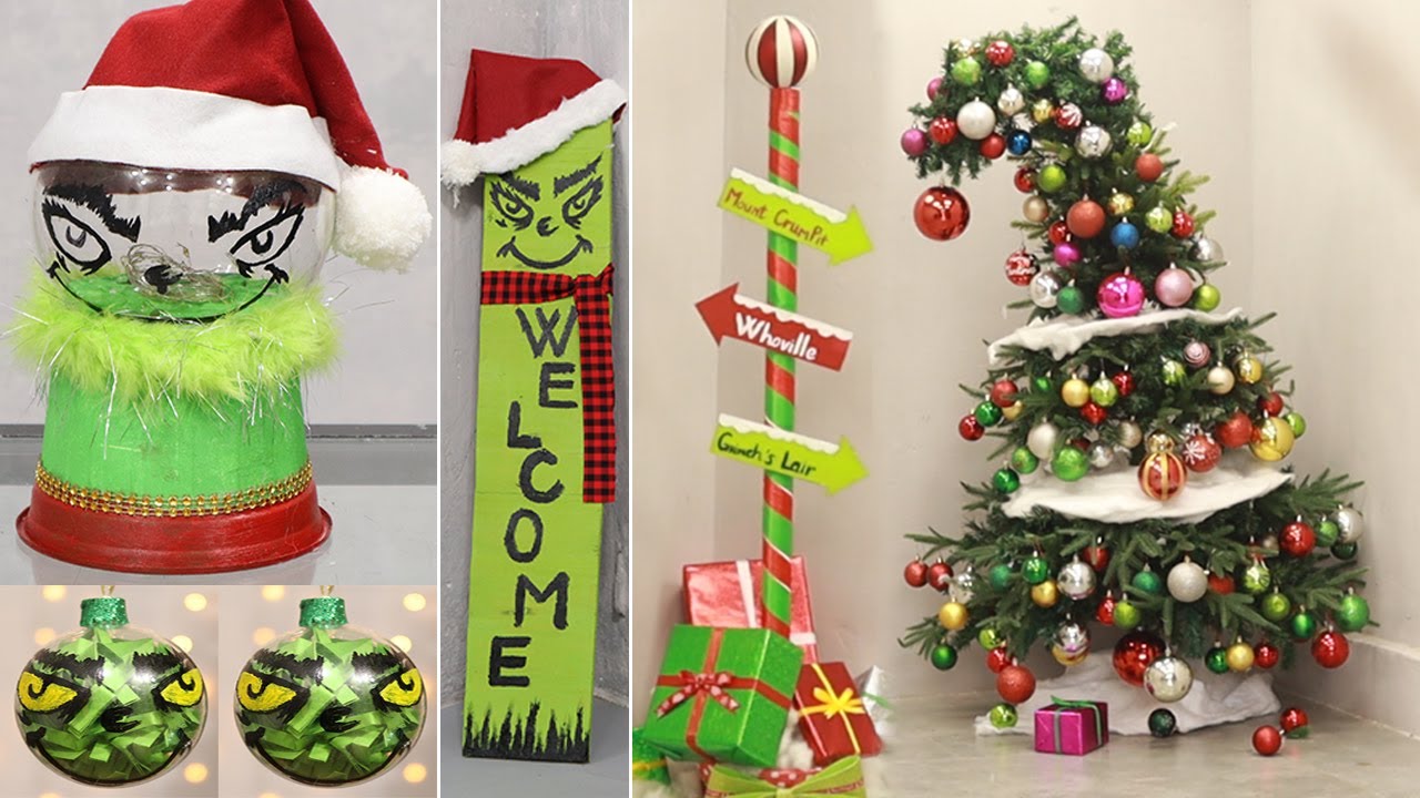 grinch christmas home decor 9 Diy Grinch Christmas Decorations Ideas 2023 Unique Grinch