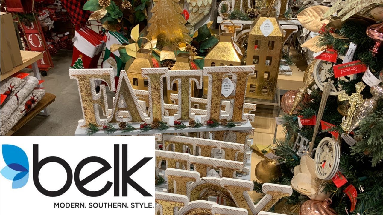 belk christmas decor clearance BELK CHRISTMAS DECOR 2019! HOLIDAY EDITION!!! COME WITH ME WALKTHROUGH