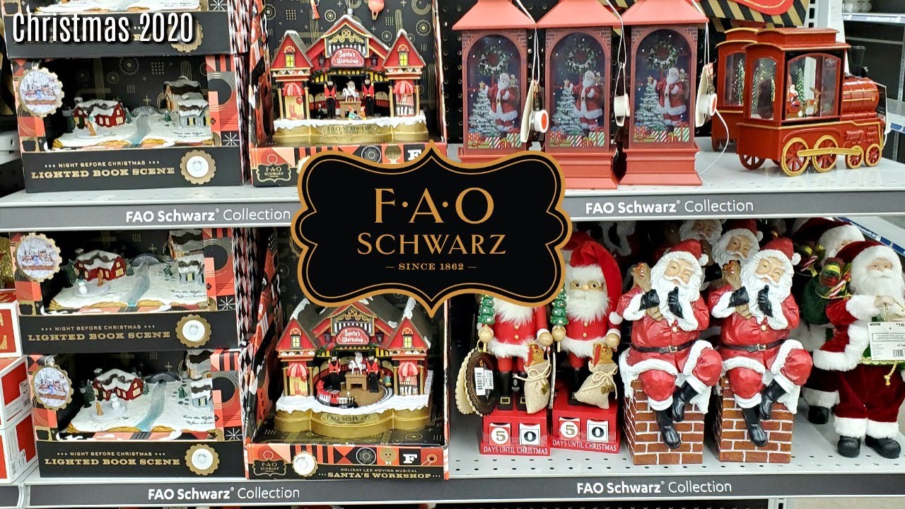 fao schwarz christmas decor AT HOME STORE FAO SCHWARZ CHRISTMAS DECORATIONS WALKTHROUGH * SHOP WITH