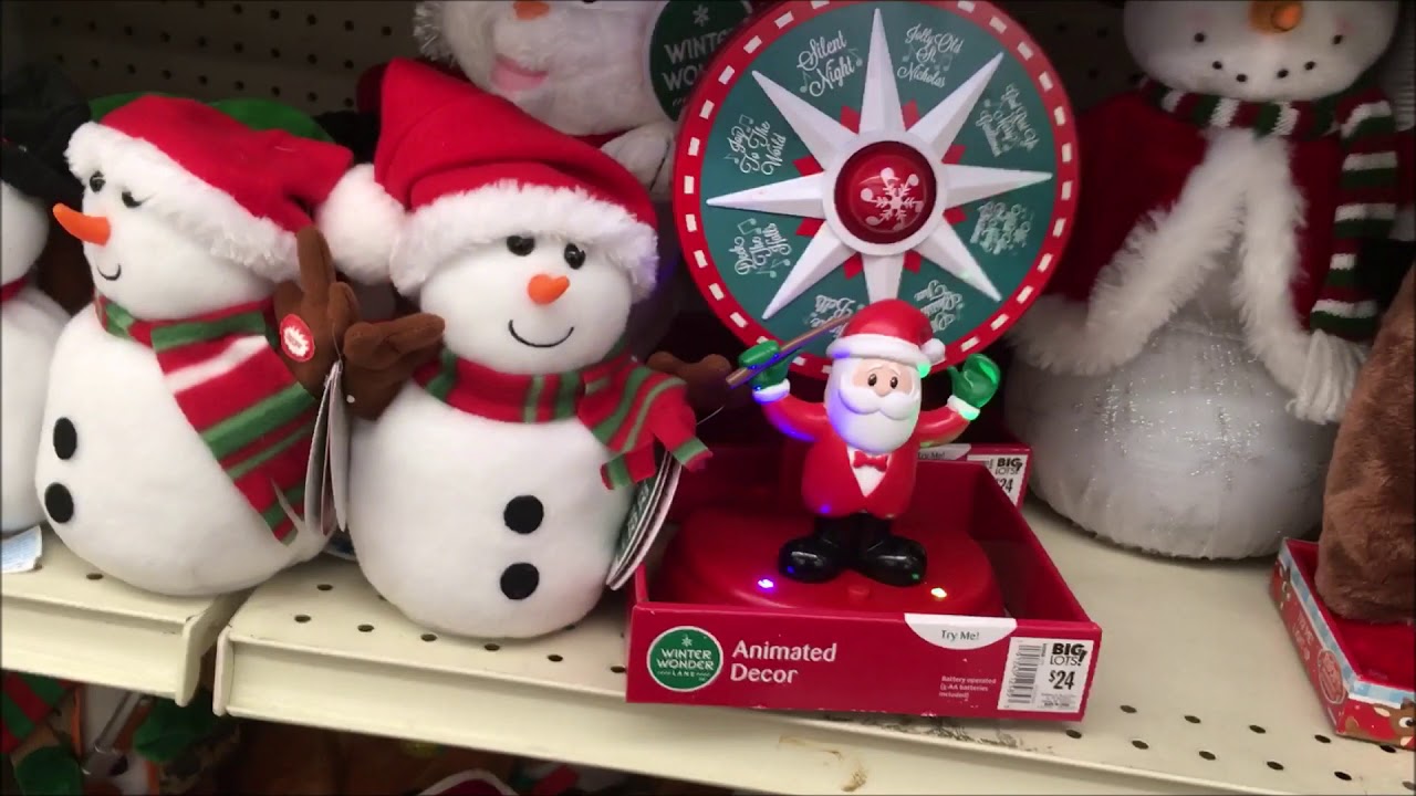 christmas decor big lots Adam's Awesome Project's Big Lots Christmas Decorations 2019 YouTube