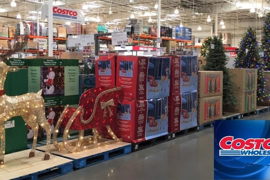 costco christmas decorations 2024 usa COSTCO CHRISTMAS TREES DECORATIONS HOME DECOR SHOP WITH ME SHOPPING