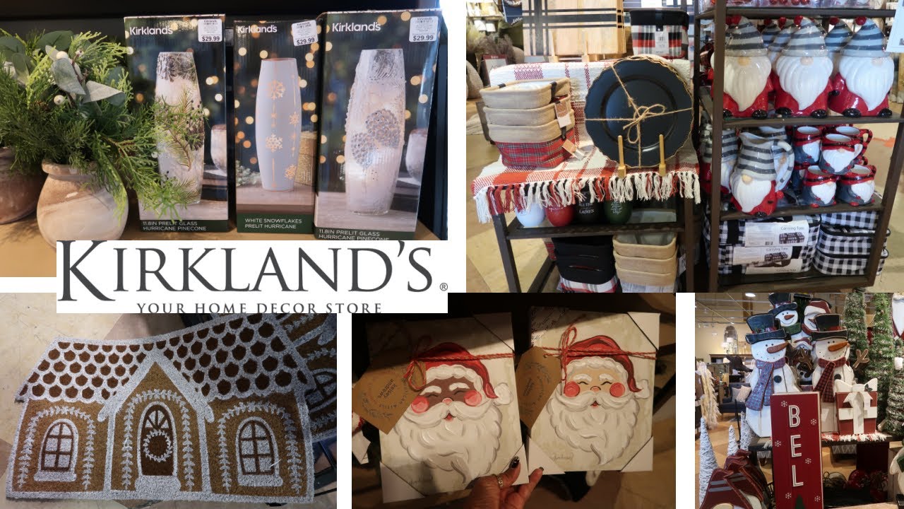 kirklands christmas decor 2024 KIRKLANDS * CHRISTMAS DECOR & MORE YouTube