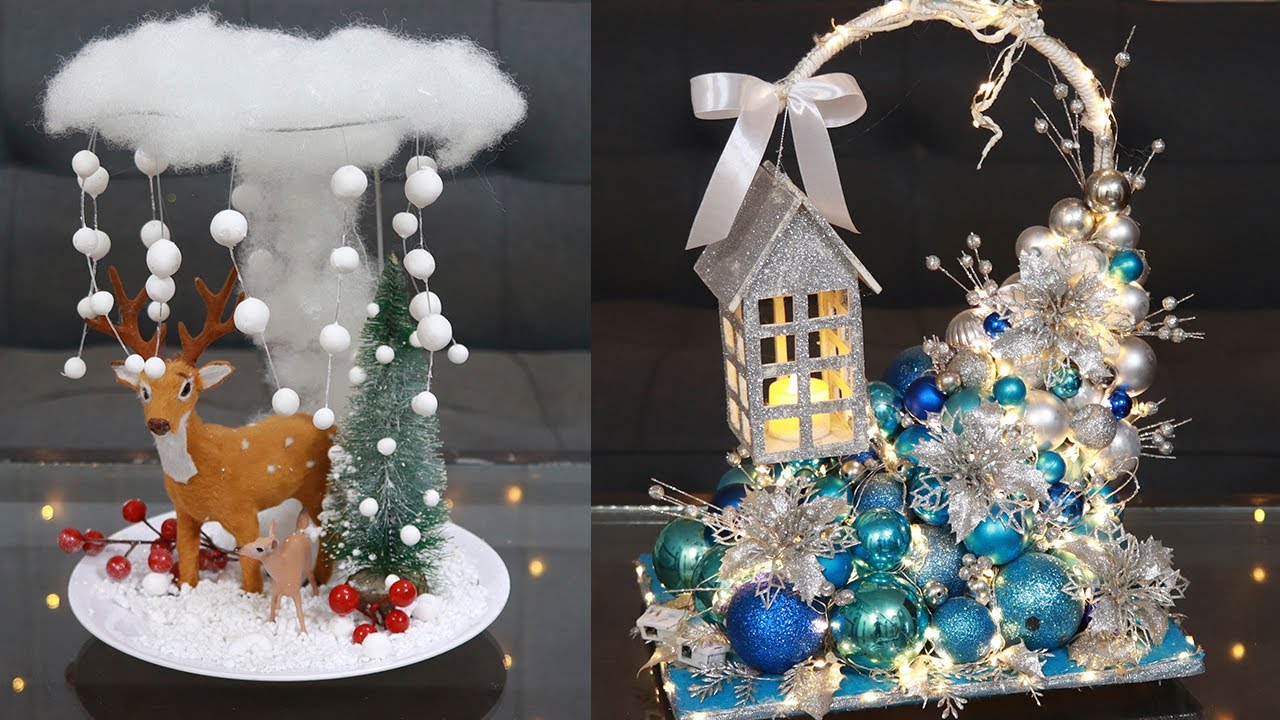 christmas decor ideas diy 10 Diy Christmas Decoration Ideas at Home 20232024 YouTube