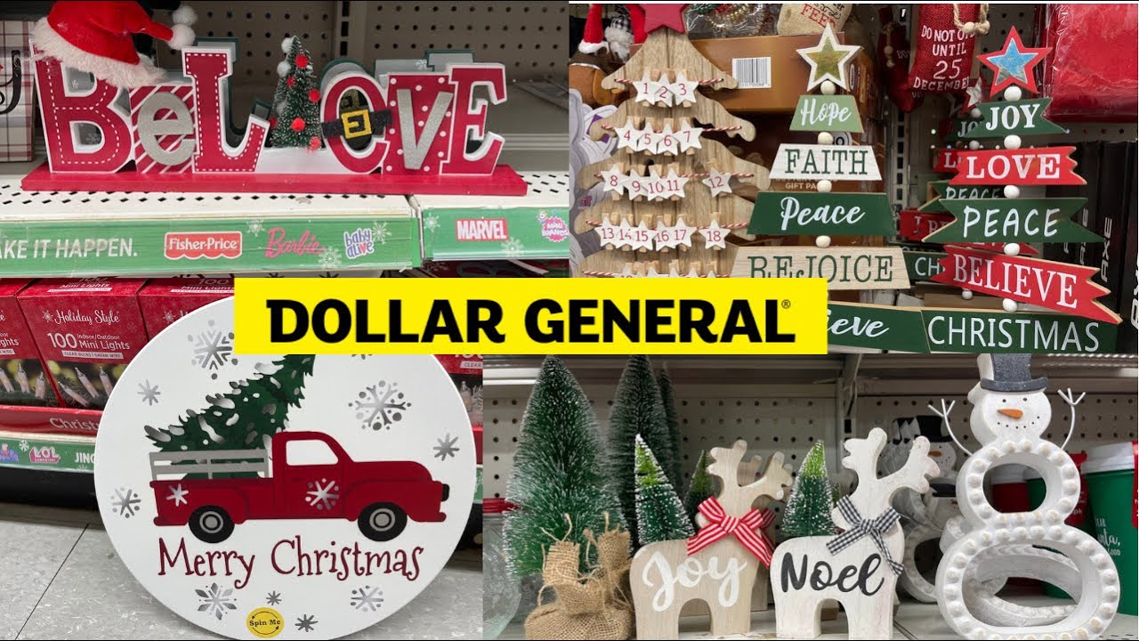 dollar general christmas decor sale *NEW * DOLLAR GENERAL CHRISTMAS DECOR 2021 YouTube