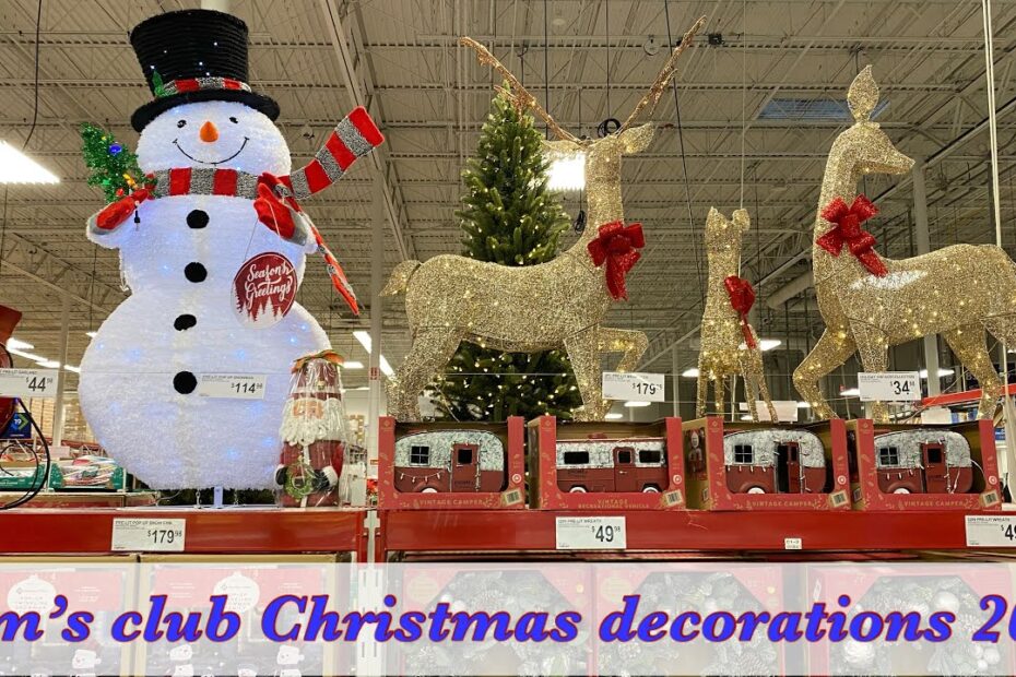 sam's club christmas outdoor decor Sam’s club Christmas decorations 2021 Sam’s club Christmas