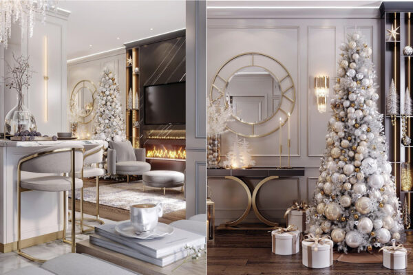 modern christmas decor 2024 12 Christmas Decorating Theme Ideas for 2024 Photo Gallery